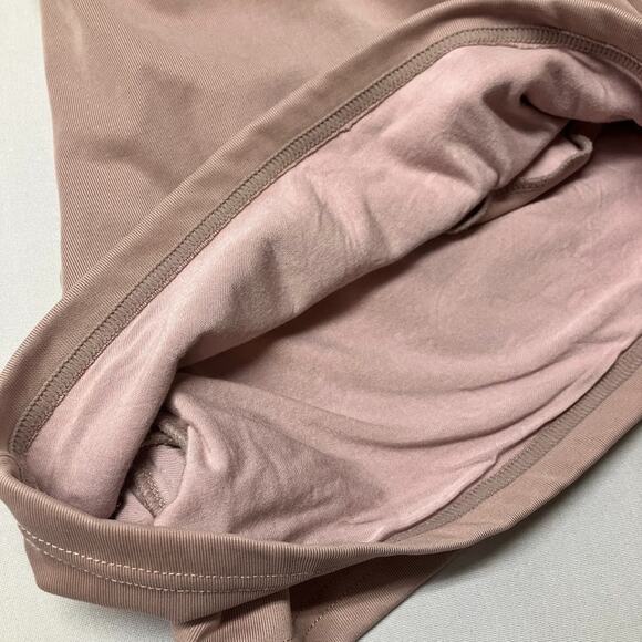 KLASSY NETWORK Elastic Waist Pull On Active Shorts 3.5" Size S Blush Pink - Picture 10 of 10